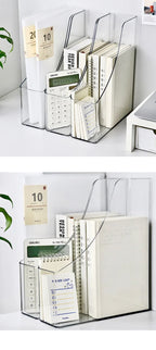 Plastic Desk Magazine Organiser