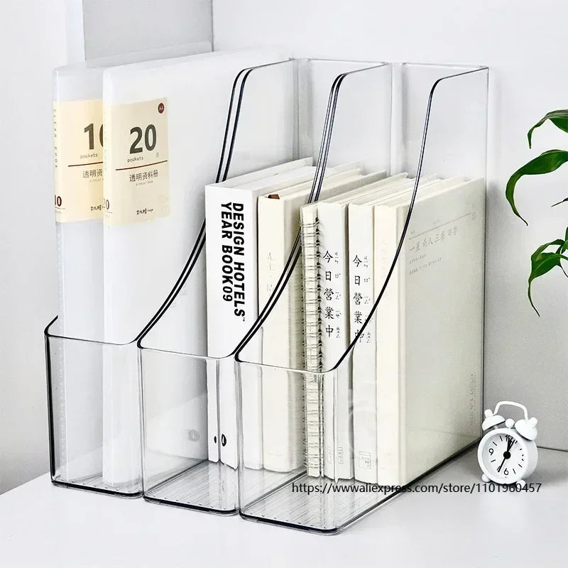 Plastic Desk Magazine Organiser