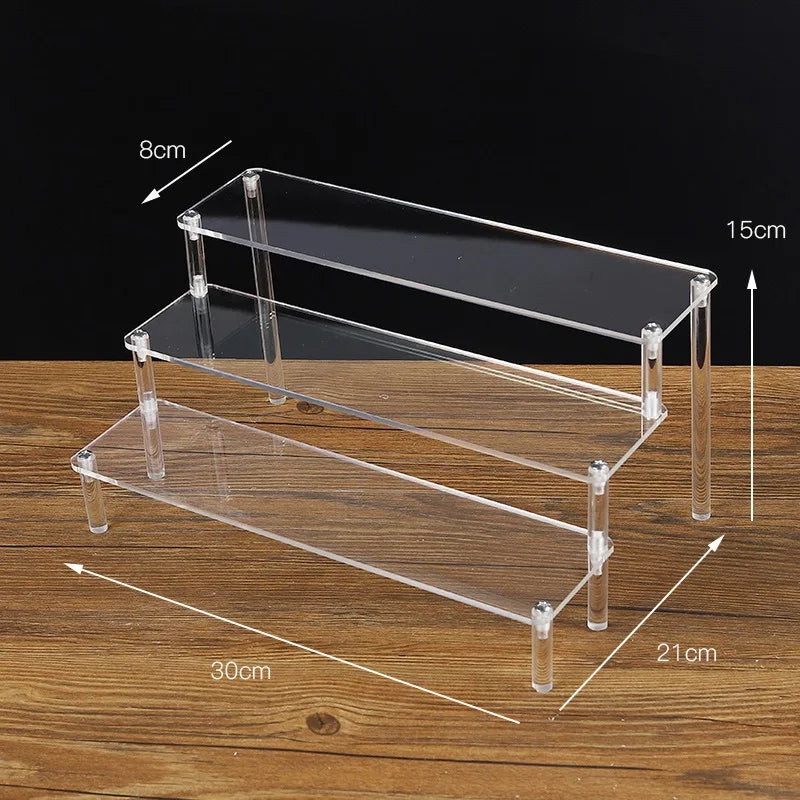 Tier Clear Acrylic Display Riser