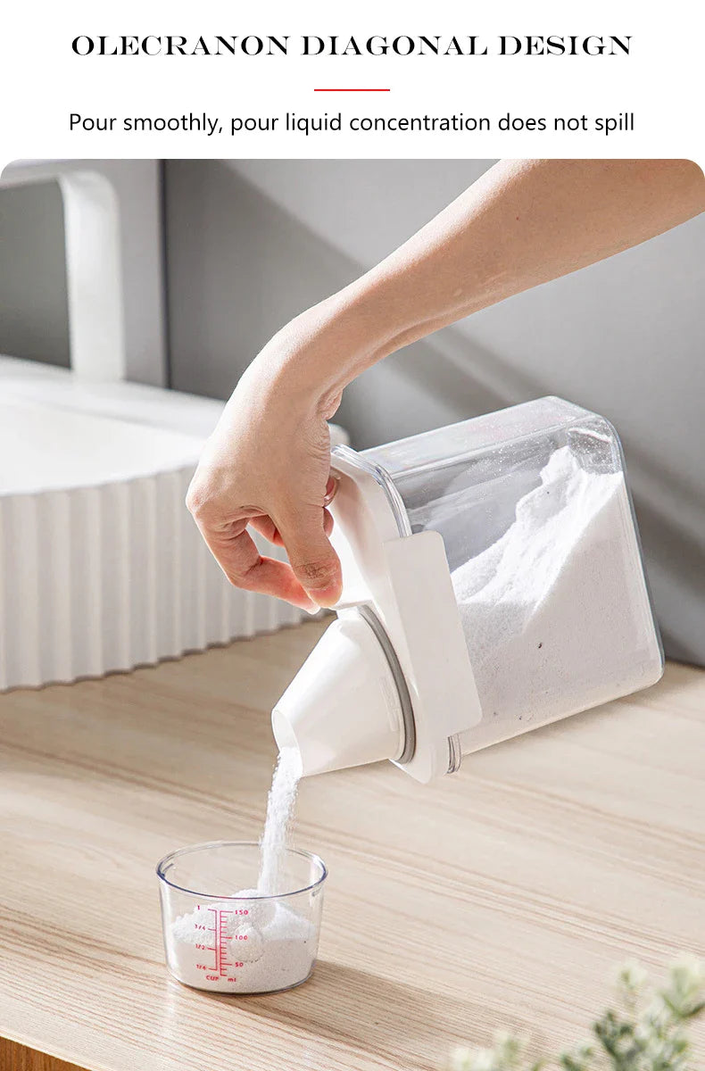 Laundry Detergent Powder Storage Box