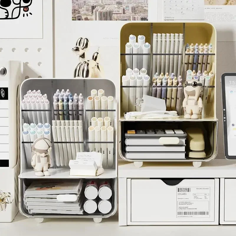 Slanted Pen & Stationery Holder