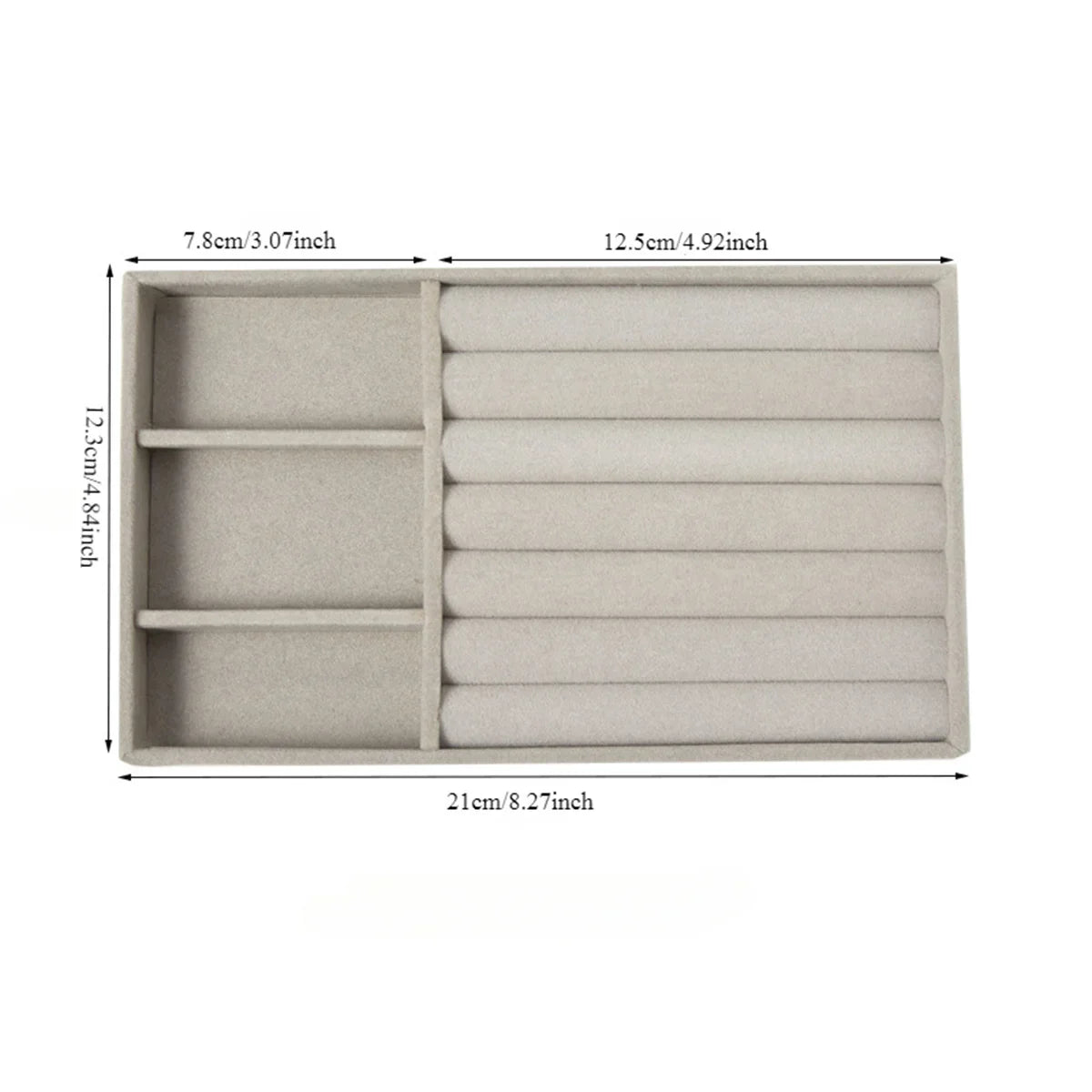 Velvet Jewellery Display Tray