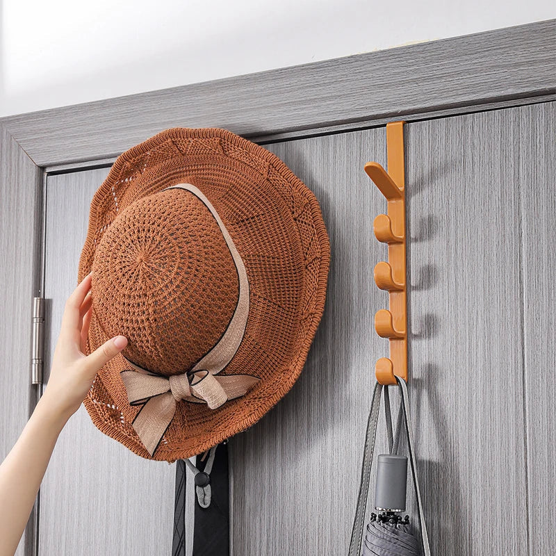 Houseeker 6 Hooks Hat Holder