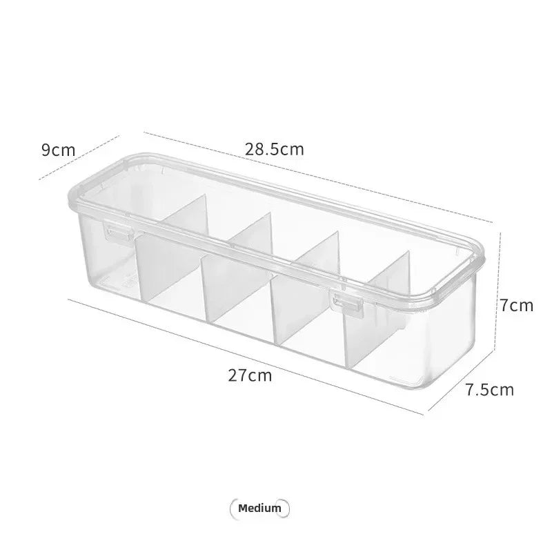 Transparent Data Cable Organizer Case