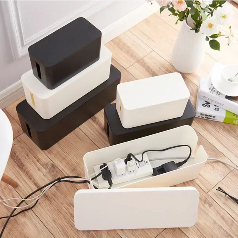 Cable Storage Box for Power Boards & Chargers