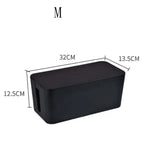 Cable Storage Box for Power Boards & Chargers