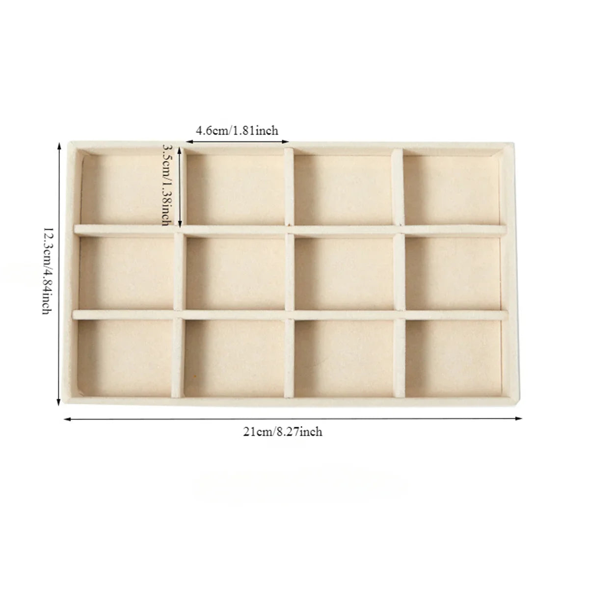 Velvet Jewellery Display Tray