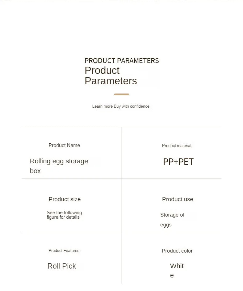 Bilayer Rolling Egg Storage Box