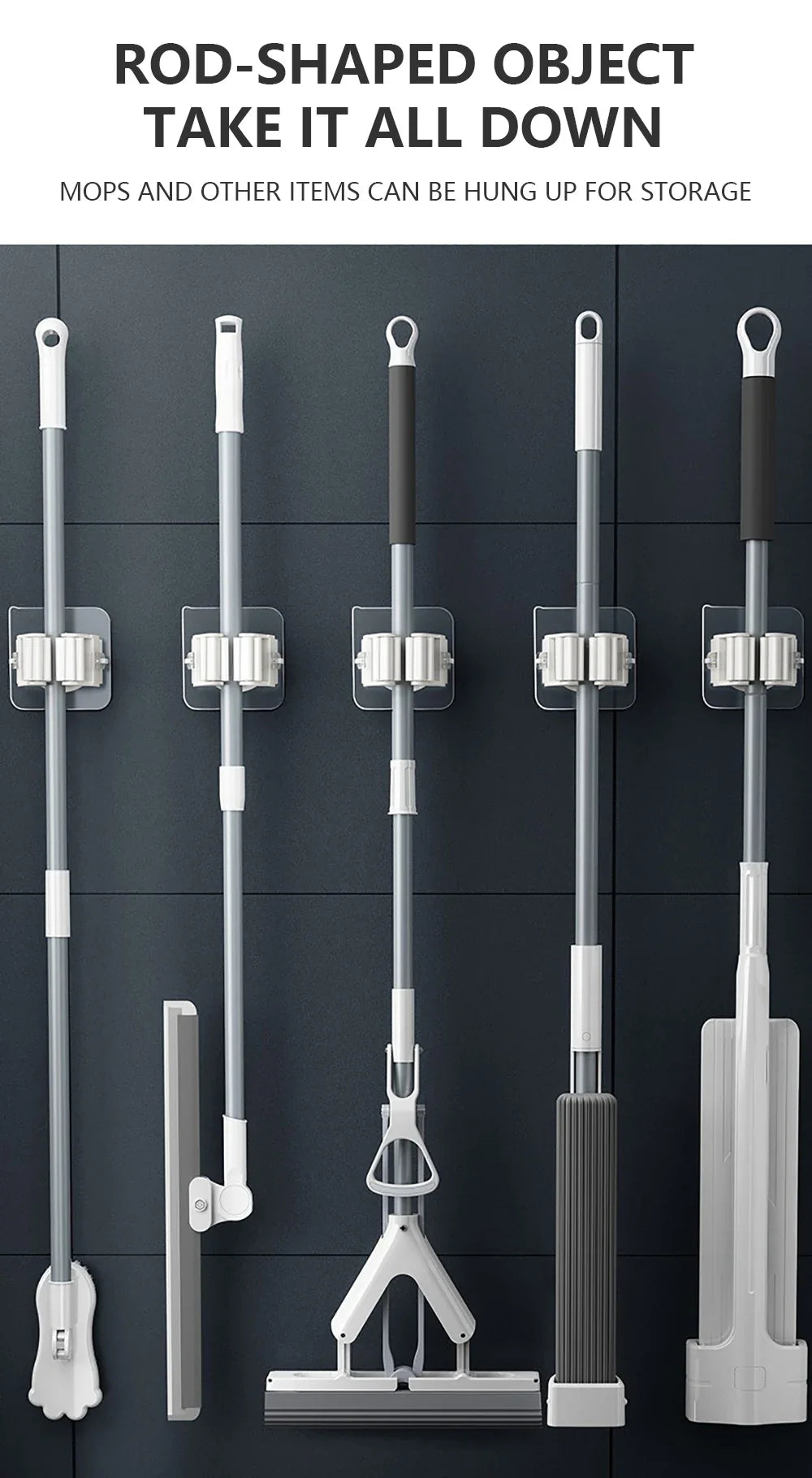 Multi-Purpose Adhesive Wall Hooks