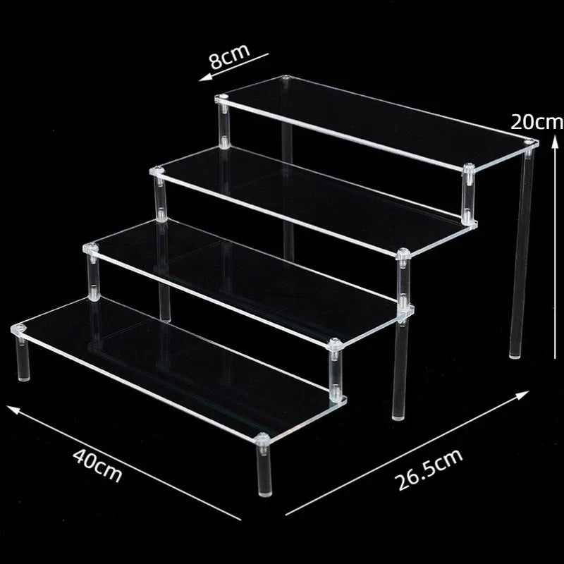 Tier Clear Acrylic Display Riser