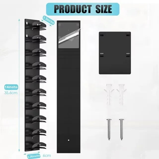 Wall-Mounted Cap & Hat Rack