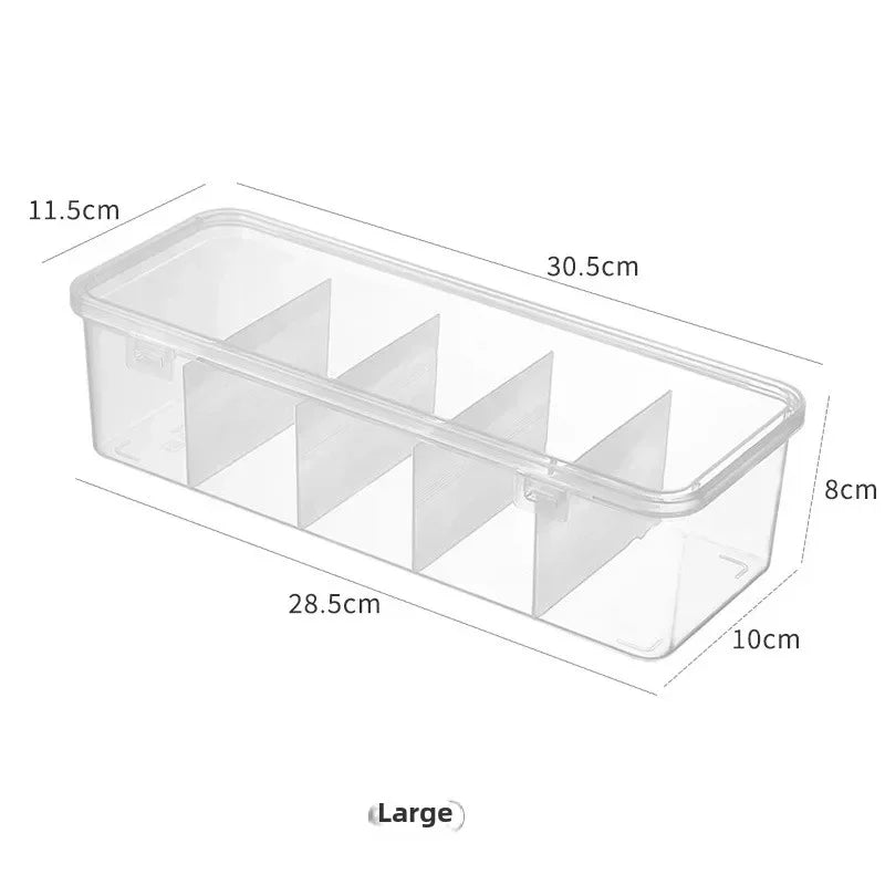 Transparent Data Cable Organizer Case