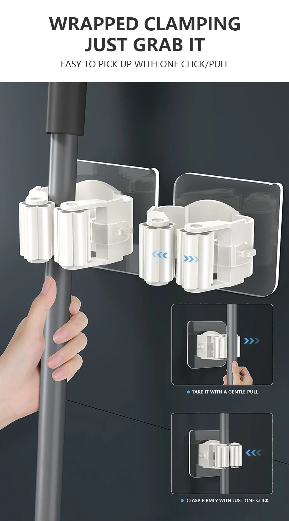 Multi-Purpose Adhesive Wall Hooks