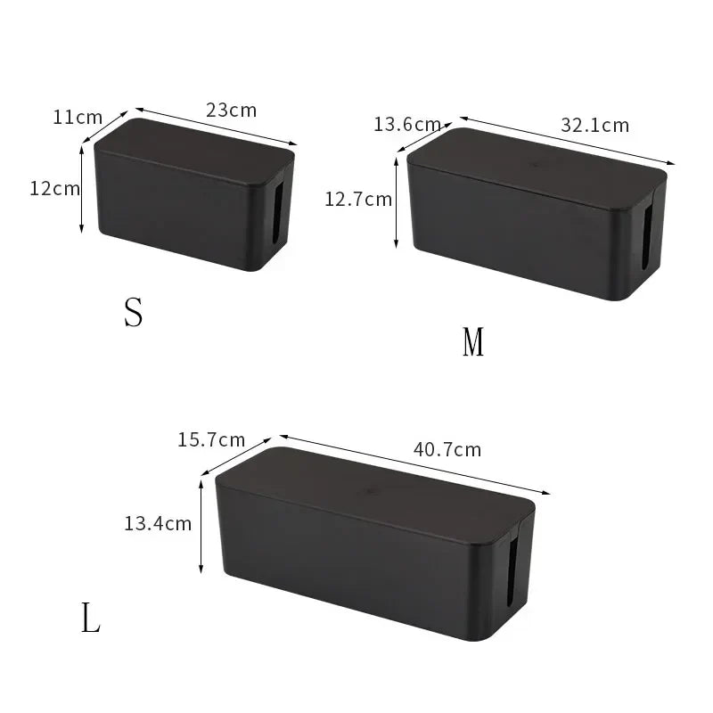 Cable Storage Box for Power Boards & Chargers
