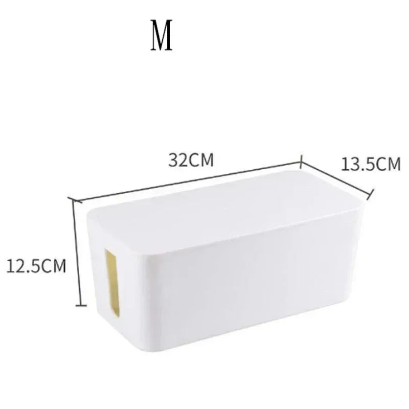 Cable Storage Box for Power Boards & Chargers