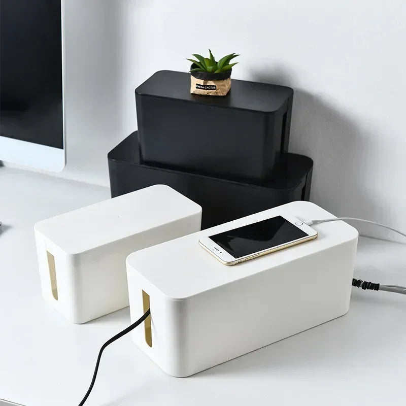 Cable Storage Box for Power Boards & Chargers