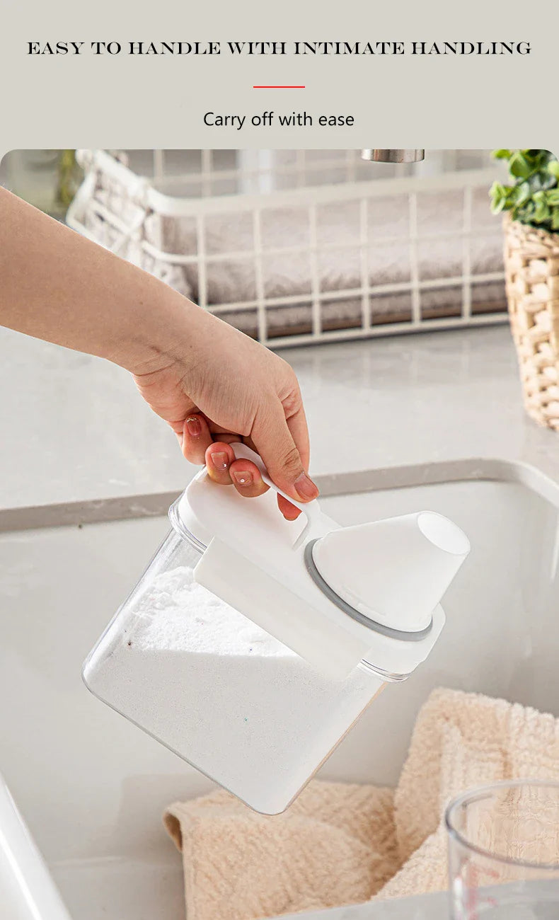 Laundry Detergent Powder Storage Box