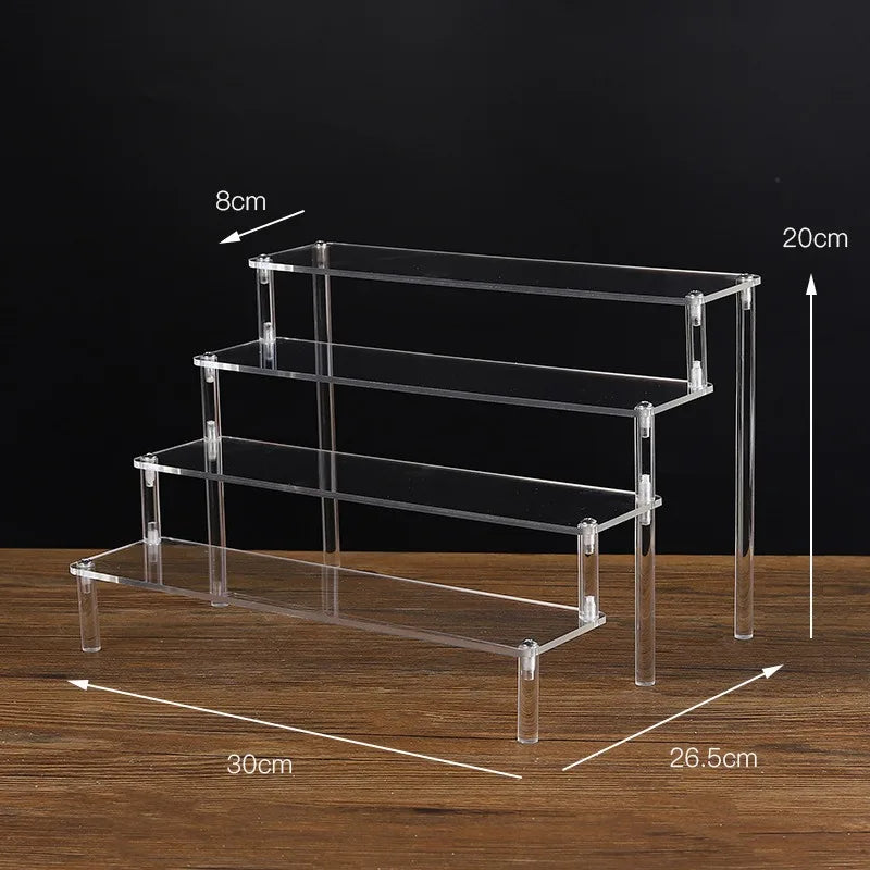 Tier Clear Acrylic Display Riser