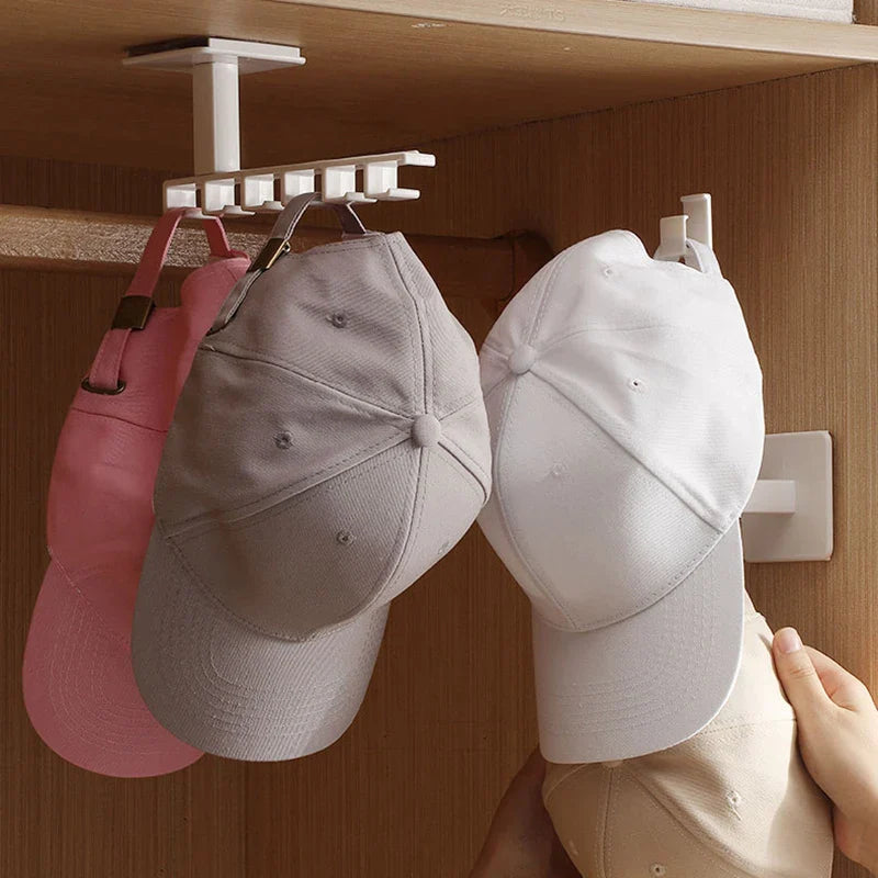 Houseeker 6 Hooks Hat Holder