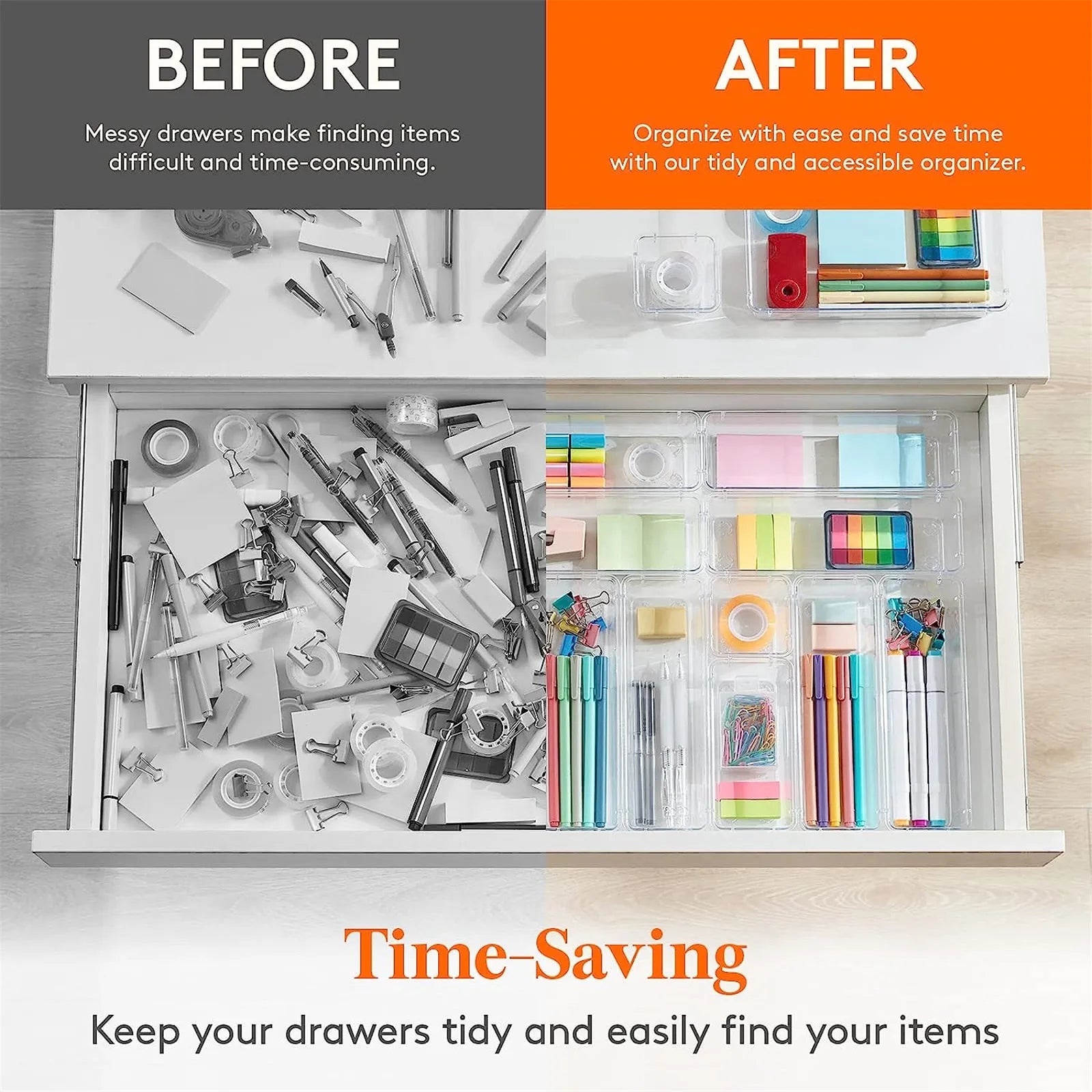 Versatile Drawer Organizer Set