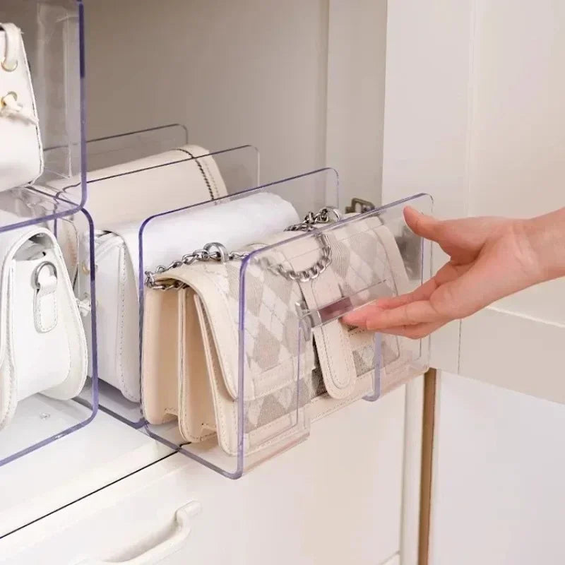 Acrylic Handbag Storage Rack