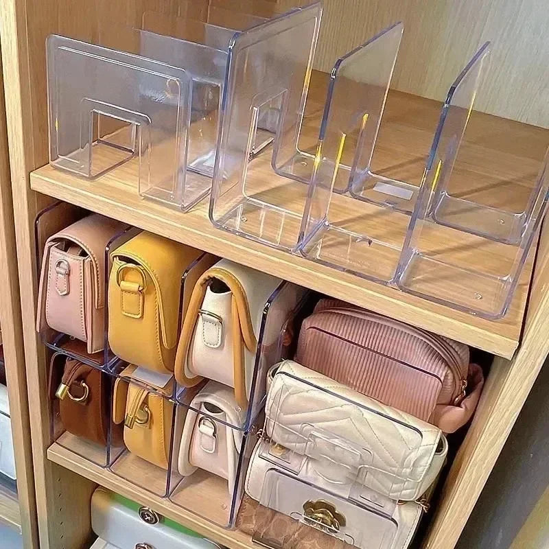 Acrylic Handbag Storage Rack