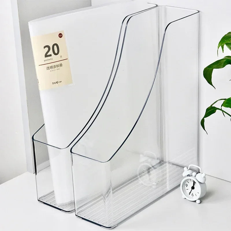 Plastic Desk Magazine Organiser